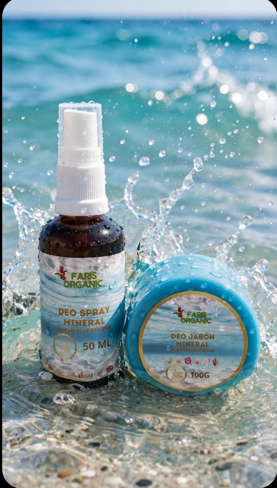 Duo Deo Jabón y Deo Spray Ocean Blue Stong / Rose